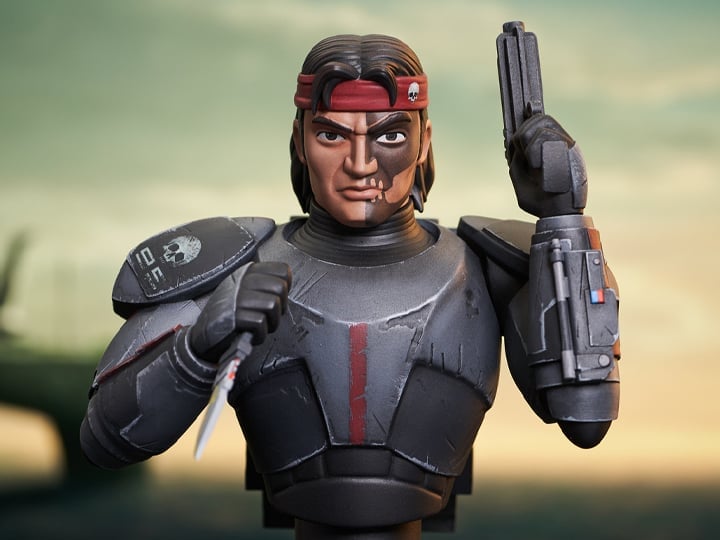 Star Wars: The Bad Batch Hunter 1/7 Scale Limited Edition Bust Gallery Image 1