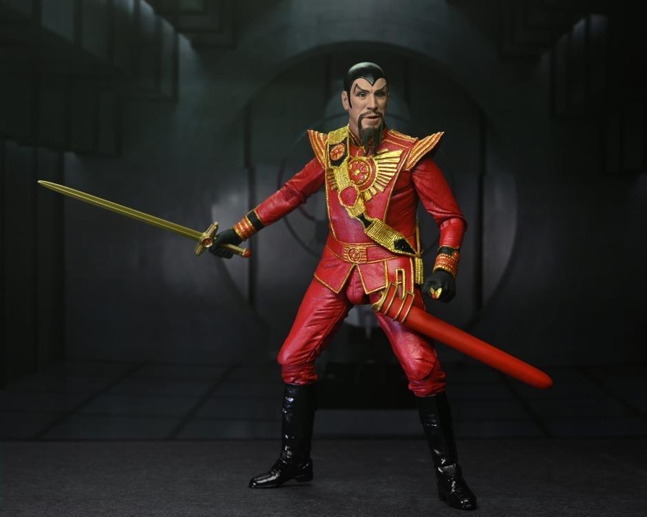 King Features Flash Gordon Ultimate Ming the Merciless (Red Military Outfit) Gallery Image 12