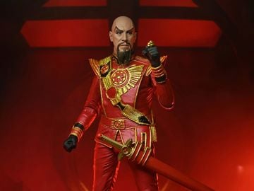 NECA King Features - Action Figure in scala da 17,8 cm, serie Flash Gordon dei supereroi originali Ming The Merciless