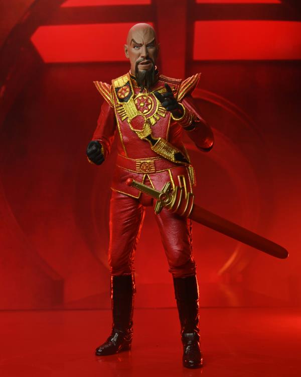 King Features Flash Gordon Ultimate Ming the Merciless (Red Military Outfit) Gallery Image 5