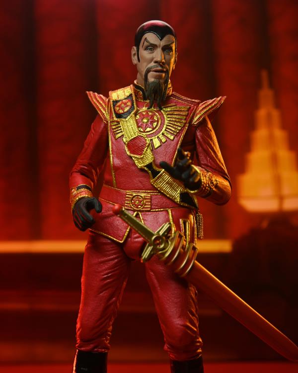 King Features Flash Gordon Ultimate Ming the Merciless (Red Military Outfit) Gallery Image 10