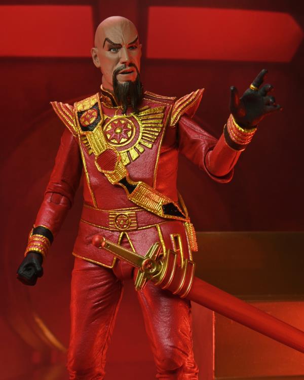 King Features Flash Gordon Ultimate Ming the Merciless (Red Military Outfit) Gallery Image 8