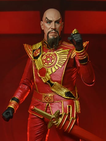 King Features Flash Gordon Ultimate Ming the Merciless (Red Military Outfit) Gallery Image 2
