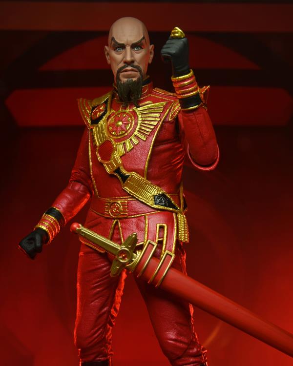 King Features Flash Gordon Ultimate Ming the Merciless (Red Military Outfit) Gallery Image 6