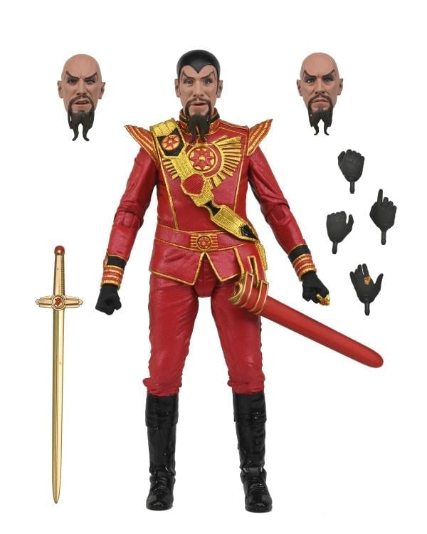 King Features Flash Gordon Ultimate Ming the Merciless (Red Military Outfit) Gallery Image 16