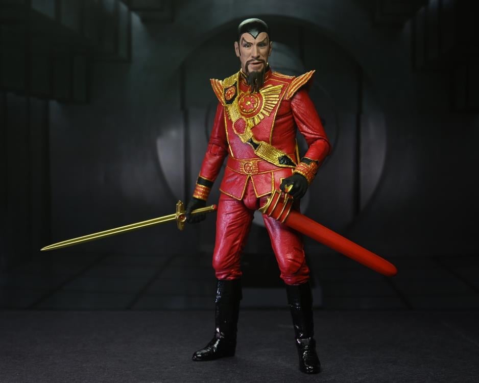King Features Flash Gordon Ultimate Ming the Merciless (Red Military Outfit) Gallery Image 13