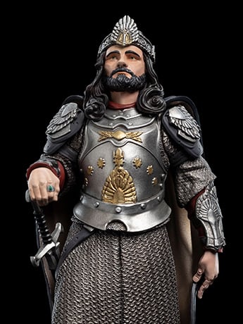 The Lord of the Rings Mini Epics King Aragorn Figure Gallery Image 2