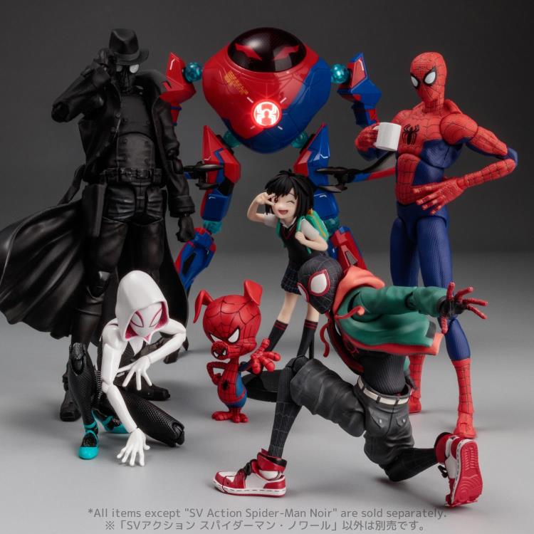 Spider-Man: Into the Spider-Verse SV-Action Spider-Man Noir Gallery Image 17