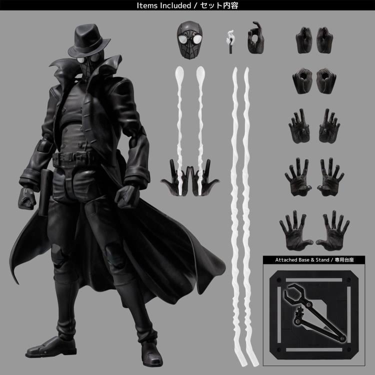 Spider-Man: Into the Spider-Verse SV-Action Spider-Man Noir Gallery Image 15
