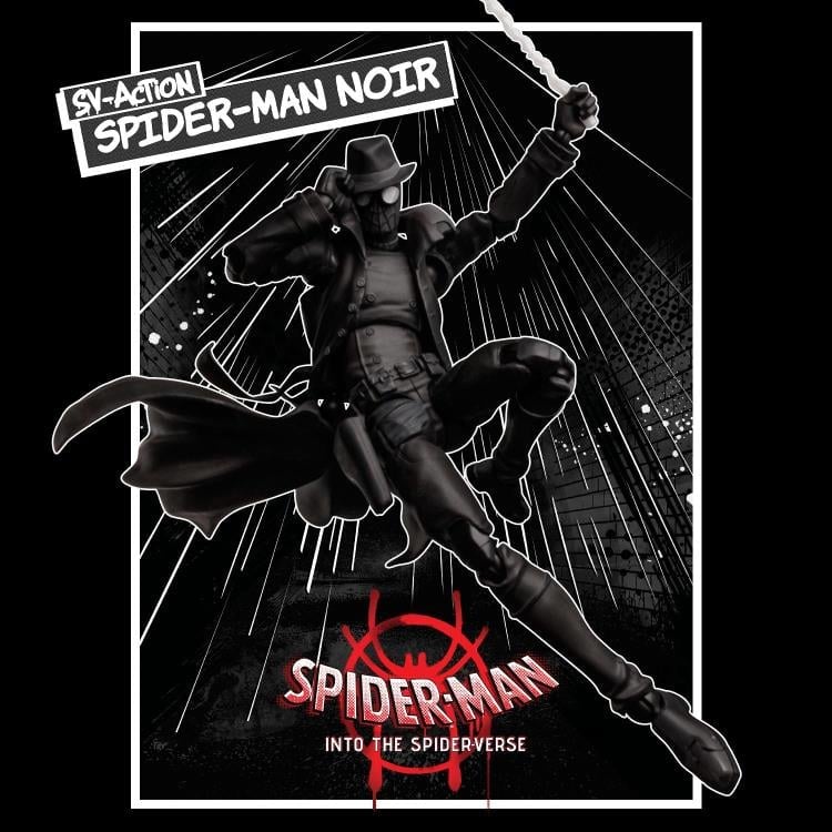 Spider-Man: Into the Spider-Verse SV-Action Spider-Man Noir Gallery Image 14