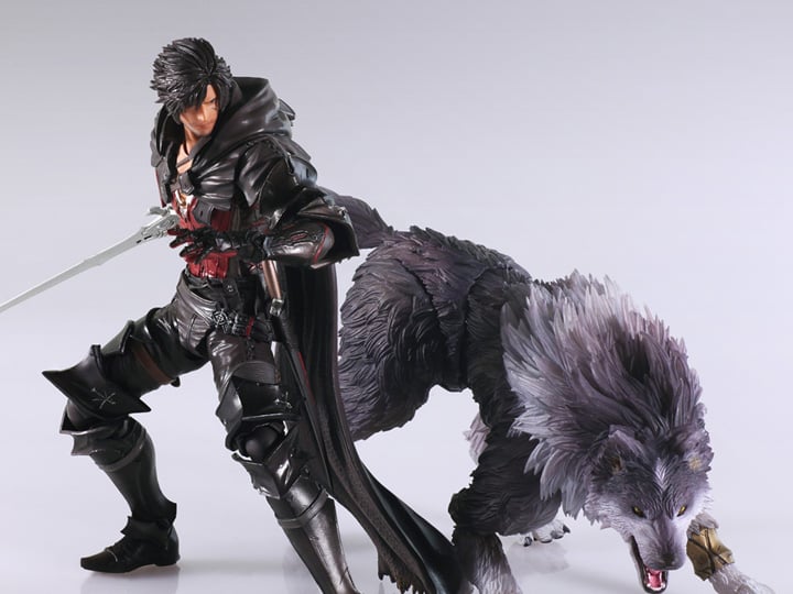 Final Fantasy XVI Bring Arts Clive Rosfield and Torgal Two-Pack Gallery Image 1
