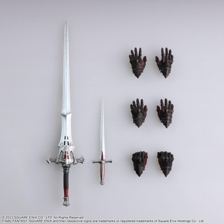 Final Fantasy XVI Bring Arts Clive Rosfield and Torgal Two-Pack Gallery Image 12