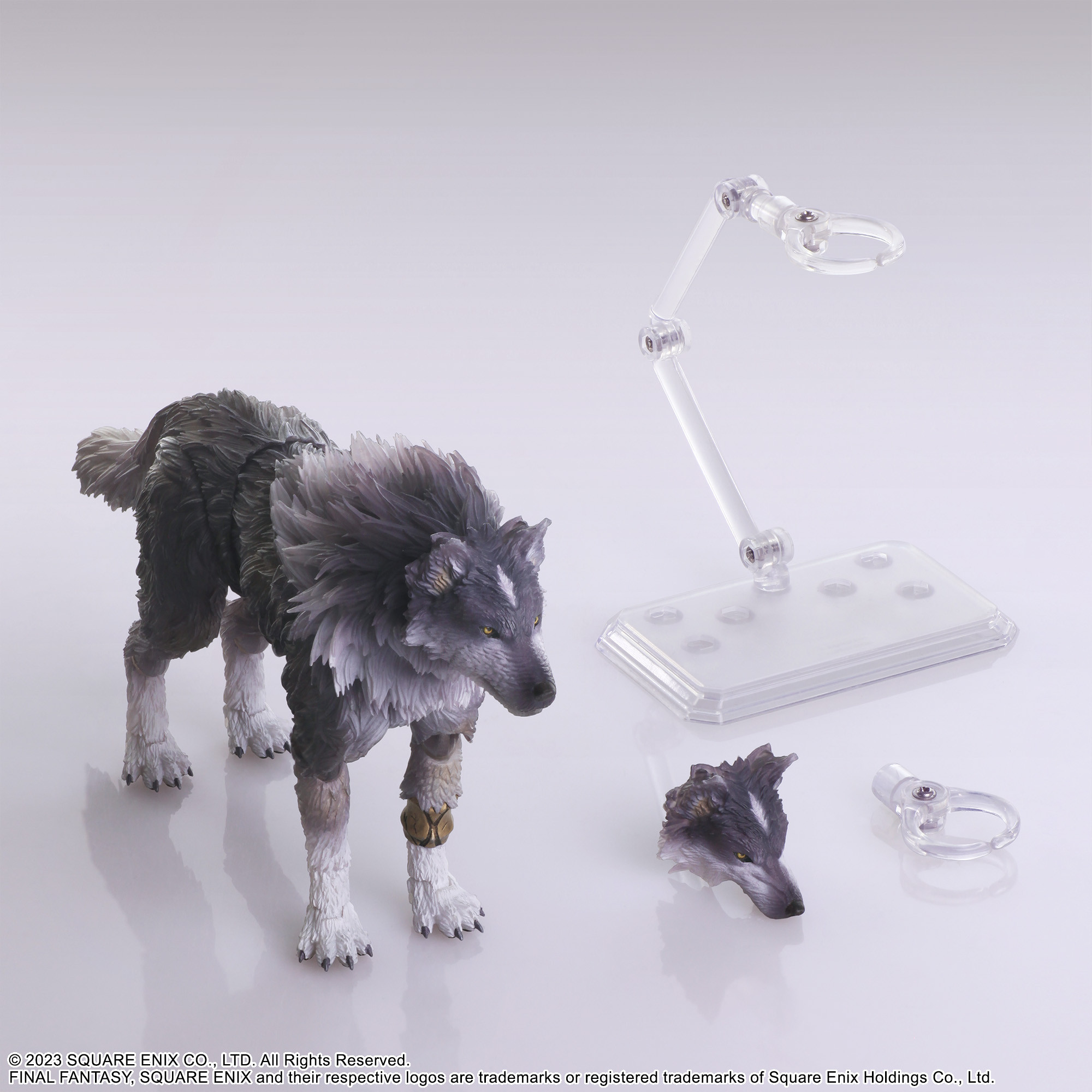 Final Fantasy XVI Bring Arts Clive Rosfield and Torgal Action Figure Two-Pack Gallery Image 20