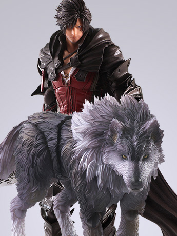 Final Fantasy XVI Bring Arts Clive Rosfield and Torgal Two-Pack Gallery Image 2