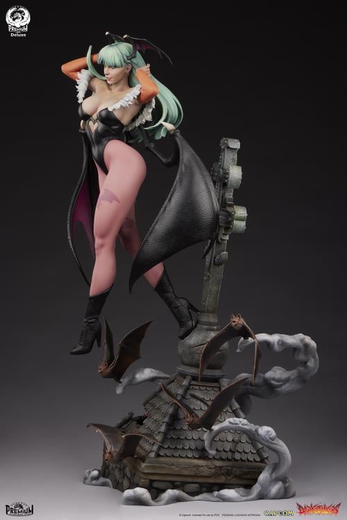 Darkstalkers Morrigan (Deluxe Edition) 1/3 Scale Statue Gallery Image 10