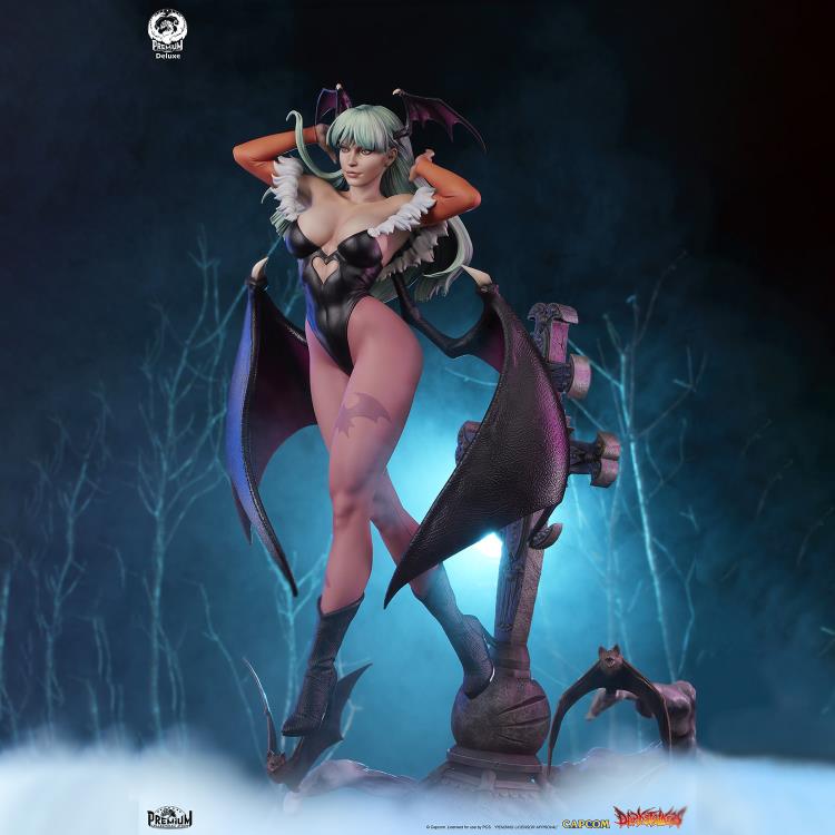 Darkstalkers Morrigan (Deluxe Edition) 1/3 Scale Statue Gallery Image 4