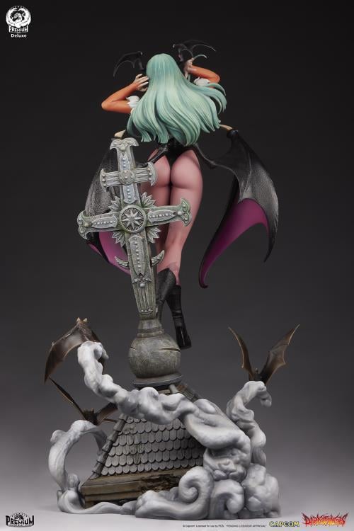Darkstalkers Morrigan (Deluxe Edition) 1/3 Scale Statue Gallery Image 11