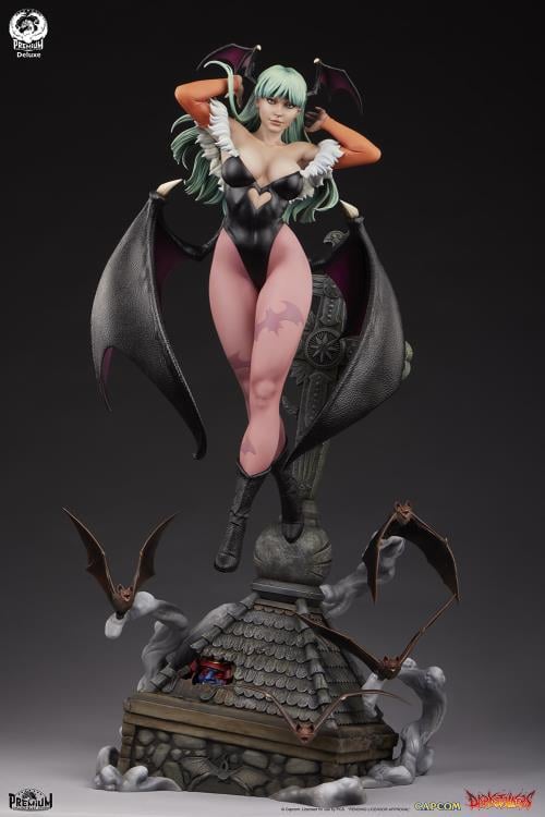 Darkstalkers Morrigan (Deluxe Edition) 1/3 Scale Statue Gallery Image 8