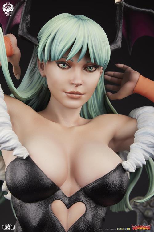 Darkstalkers Morrigan (Deluxe Edition) 1/3 Scale Statue Gallery Image 14