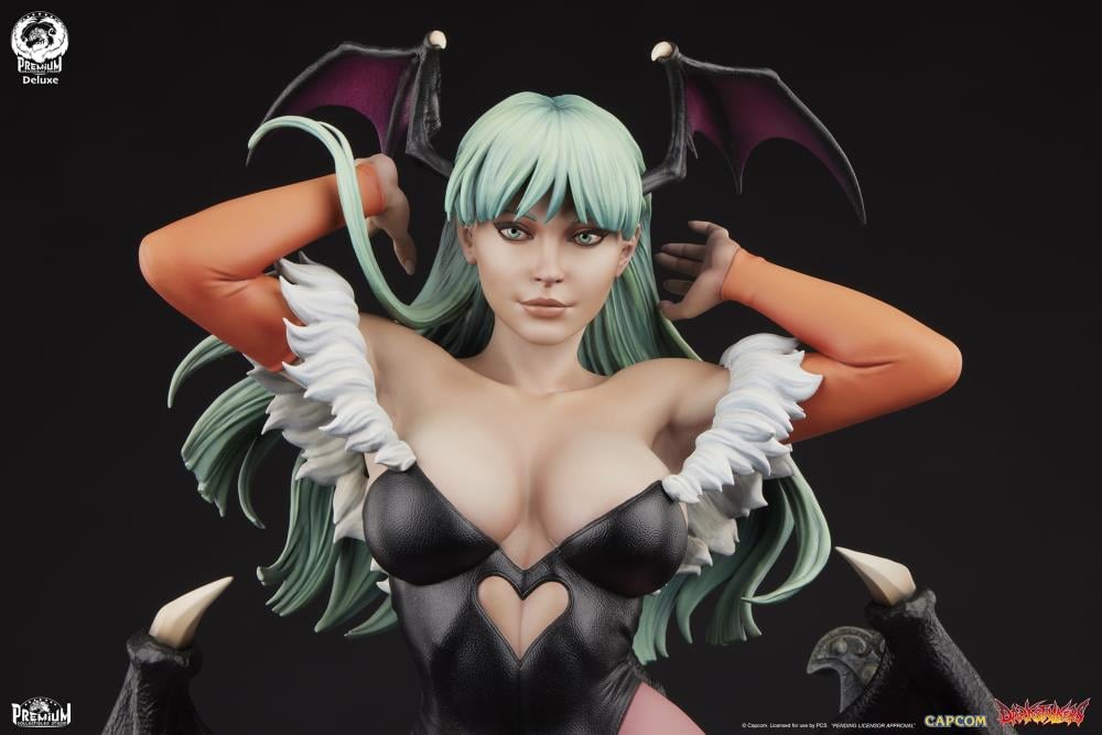 Darkstalkers Morrigan (Deluxe Edition) 1/3 Scale Statue Gallery Image 15