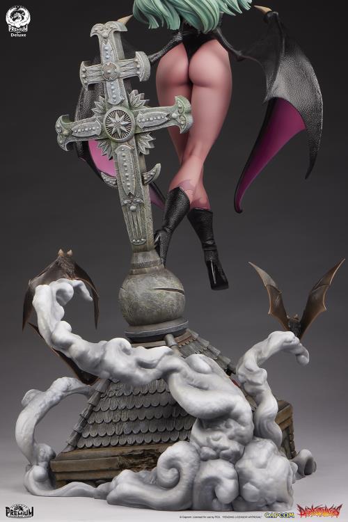 Darkstalkers Morrigan (Deluxe Edition) 1/3 Scale Statue Gallery Image 19