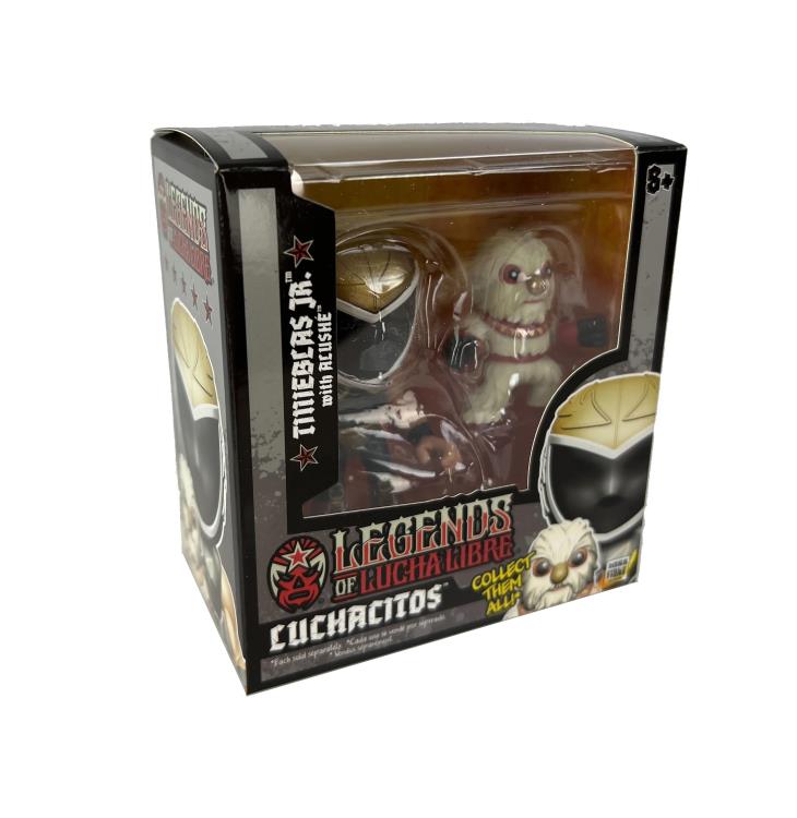 Legends of Lucha Libre Luchacitos Tinieblas Jr with Atushe (Gold Mask Ver.) Gallery Image 7