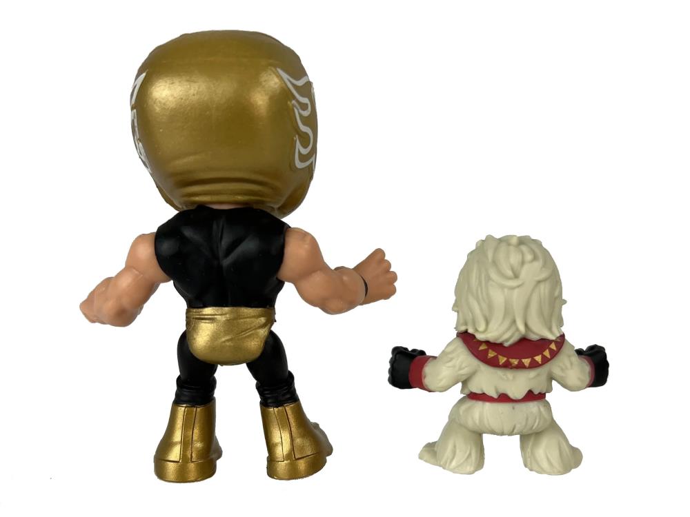 Legends of Lucha Libre Luchacitos Tinieblas Jr with Atushe (Gold Mask Ver.) Gallery Image 4
