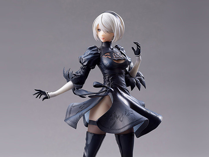 NieR: Automata Ver1.1a 2B (YoRHa No.2 Type B) (No Goggles Ver.) Statuette Gallery Image 1