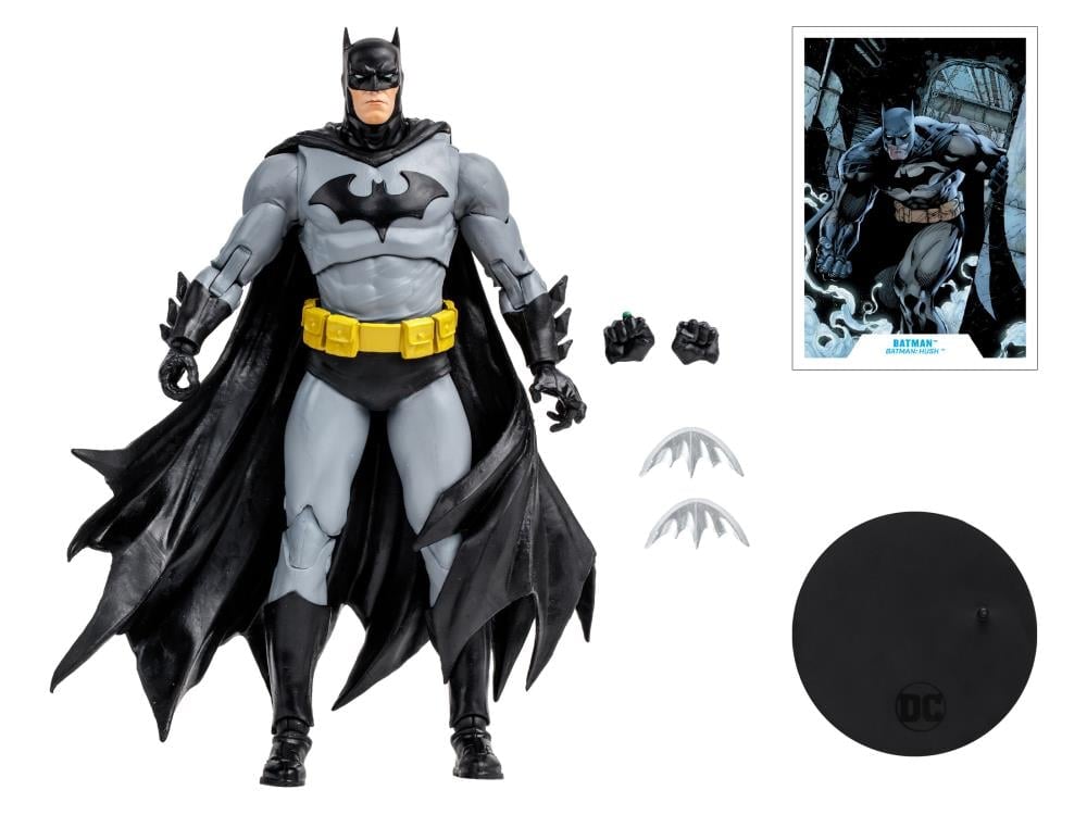 Batman: Hush DC Multiverse Batman (Black Ver.) Action Figure Gallery Image 9