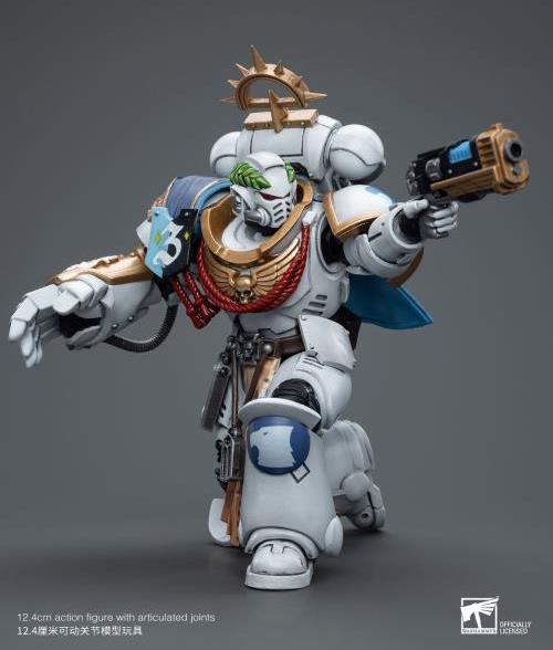 Warhammer 40k Space Marines White Consuls Captain Messinius 1/18 Scale Action Figure Gallery Image 9