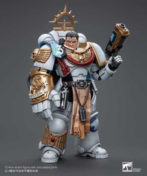 Warhammer 40k Space Marines White Consuls Captain Messinius 1/18 Scale Action Figure Gallery Image 10