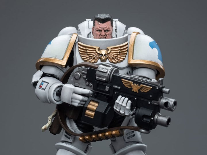 Warhammer 40k Space Marines White Consuls Intercessors 1 1/18 Scale Action Figure Gallery Image 1