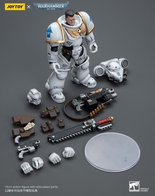 Warhammer 40k Space Marines White Consuls Intercessors 1 1/18 Scale Action Figure Gallery Image 10