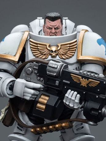 Warhammer 40k Space Marines White Consuls Intercessors 1 1/18 Scale Action Figure Gallery Image 2