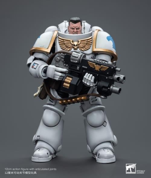 Warhammer 40k Space Marines White Consuls Intercessors 1 1/18 Scale Action Figure Gallery Image 3