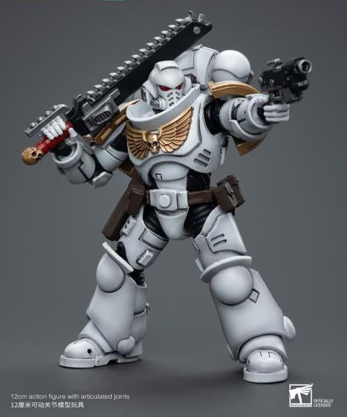 Warhammer 40k Space Marines White Consuls Intercessors 1 1/18 Scale Action Figure Gallery Image 7