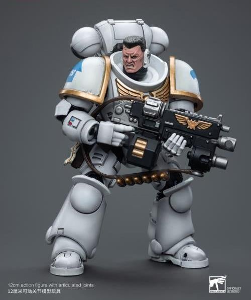 Warhammer 40k Space Marines White Consuls Intercessors 1 1/18 Scale Action Figure Gallery Image 4