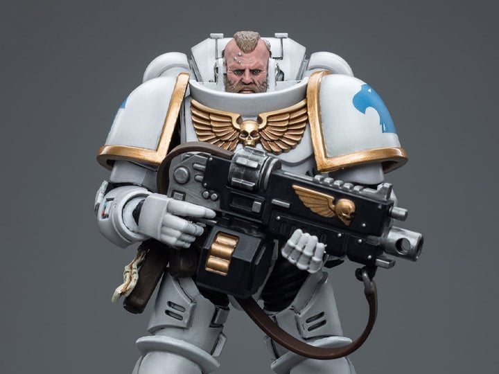 Warhammer 40k Space Marines White Consuls Intercessors 2 1/18 Scale Action Figure Gallery Image 1