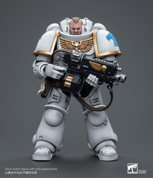 Warhammer 40k Space Marines White Consuls Intercessors 2 1/18 Scale Action Figure Gallery Image 3