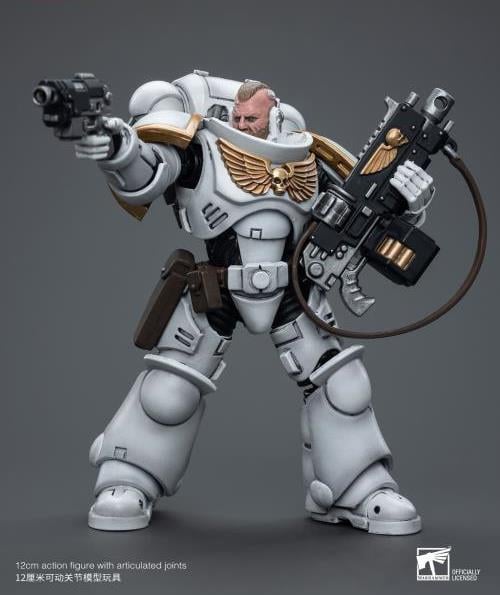 Warhammer 40k Space Marines White Consuls Intercessors 2 1/18 Scale Action Figure Gallery Image 5
