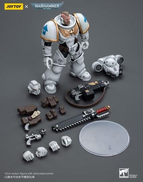 Warhammer 40k Space Marines White Consuls Intercessors 2 1/18 Scale Action Figure Gallery Image 10