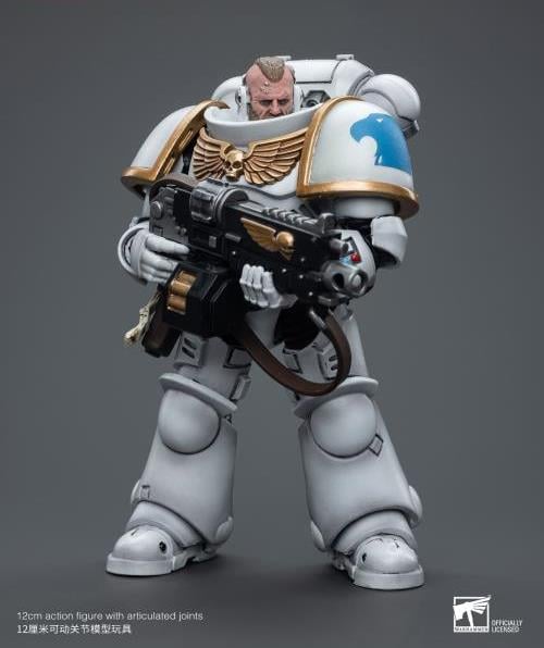 Warhammer 40k Space Marines White Consuls Intercessors 2 1/18 Scale Action Figure Gallery Image 4