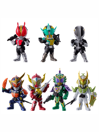 Kamen Rider Converge Motion Kamen Rider Vol.4 Boxed Set of 7 Figures Gallery Image 2