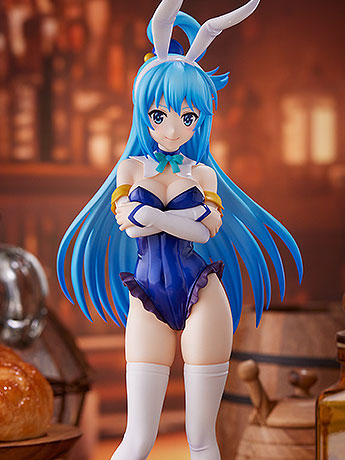 KonoSuba Pop Up Parade L Aqua (Bunny Ver.) Gallery Image 2