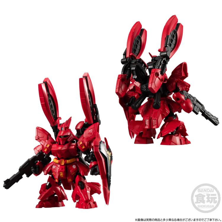 Gundam Mobility Joint Gundam RX-93ff νGundam & MSN-04FF Sazabi Set of 2 Figures Gallery Image 8