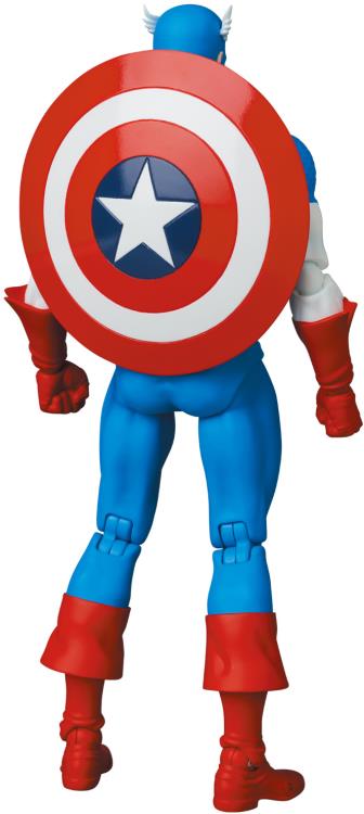 アメコミ MAFEX CAPTAIN AMERICA COMIC Ver. k Amazon.com: MEDICOM Toy MAFEX Captain-America(Comic Ver.) Action