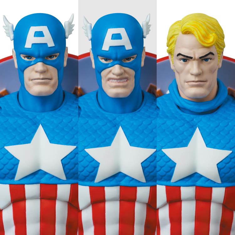 アメコミ MAFEX CAPTAIN AMERICA COMIC Ver. F Amazon.com: MEDICOM Toy MAFEX Captain-America(Comic Ver.) Action