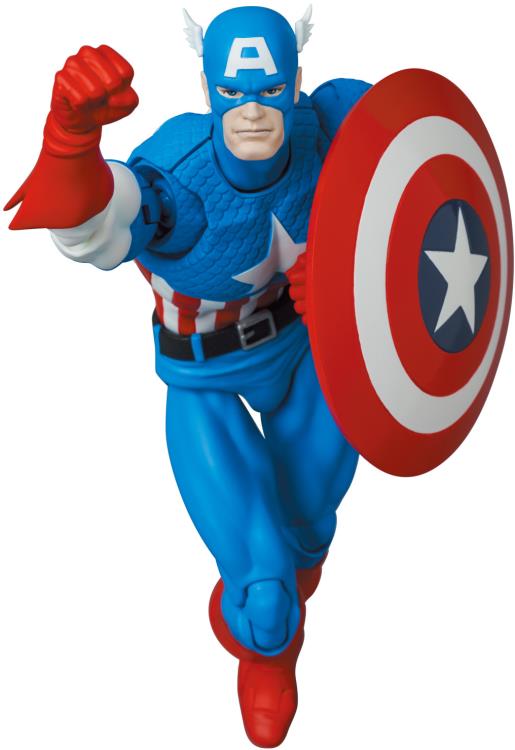 Marvel MAFEX No. 217 Captain America Comic Figure