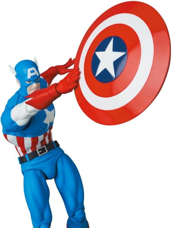Marvel MAFEX No. 217 Captain America Comic Figure