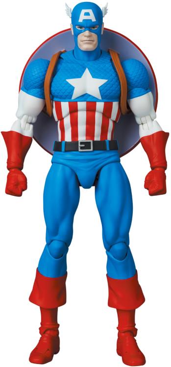 Marvel MAFEX No. 217 Captain America Comic Figure